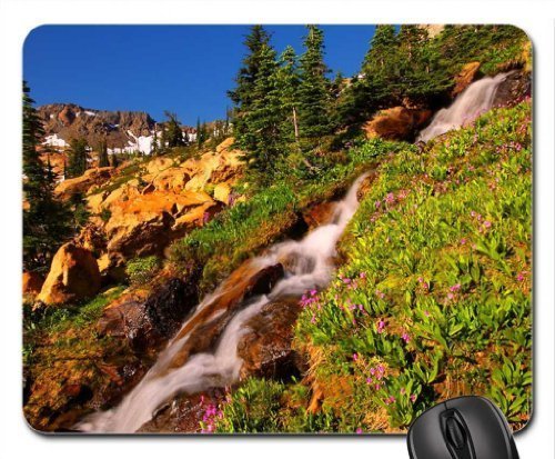 Preisvergleich Produktbild Mountain Stream Mauspad, Mousepad (Gebirge Maus Pad)