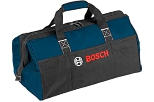 Bosch Professional Sac à outils (moyen format, polyester 600D résistant, zips solides, design spacieux 480x280x300 mm, grande ouverture à 180°)