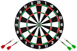 VETRINE IN RETE Vetrineinrete® Bersaglio tiro a Segno dardo con Freccette Giochi con Freccette per Bar Locale casa da 41 36 22 29 e 15 cm Gioco frecce Doppio Lato con Gancio da Parete