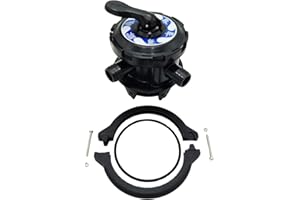 EDENEA Vanne 6 Voies pour Filtre Piscine - Version Top - pour Filtre Planet Pool et Summer Fun