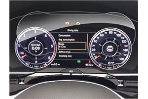 SHAOHAO Folia ochronna na wyświetlacz do VW Passat B8 2016-2019 Active Info Display 12,3 cala 9H odporna na zarysowania Passat B8