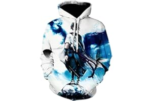 IFIKK Sweat à Capuche Garçon 3D Anime Pull Sweats à Capuche Japonais Anime Cosplay Vetement Enfants Hoodie Uzumaki Uchiha Sasuke Sweat à Manches Longues Vetement