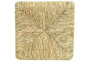OKAFFAREFATTO DI ZIMBARDI COSTANZA Seduta Pannello Fondo Sedile in vera paglia per sedia poltrona (PICCOLO PISA) cm 33x33 diagonale 45cm