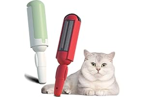 BEHONE Wiederverwendbare Fusselrollen für Tierhaare,2 stück Wiederverwendbarer Tierhaarentferner Fusselrolle Selbstreinigender Fusselentferner Fusselrolle Tierhaare Zur Reinigung Tierhaaren auf Sofas,Betten