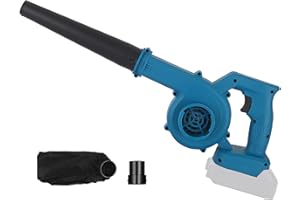 COTENOR Akku Laubbläser für Makita 18V,Elektrischer Hand-Laubbläser Akku Gebläse, 2-in-1 Elektrischer Laubsauger/Laubbläser zum Blasen, Saugen und Laubblasen(Ohne Akku)