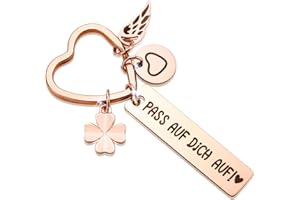 VNOX Schutzengel Schlüsselanhänger Frauen Schlüsselanhänger Engel Schutzengel Auto Schutzengel Anhänger Führerschein Bestanden Geschenk Glücksbringer Weihnachten Geschenke Freundin Tochter