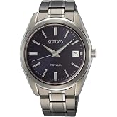 Seiko Erkek Saati Kuvars Titanyum Paslanmaz &Ccedil;elik Bantlı