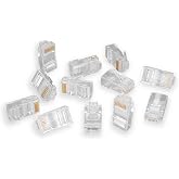 S-link COB8P 50'li Paket Cat5 Cat6 Rj45 Jack Ethernet İnternet Modem Kablosu Soketi Network T&uuml;m Cat5 Cat6 Uyumlu Soket RJ45 J
