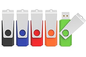 KEXIN USB Stick 3.0 32GB Speicherstick 32GB 5 Stück USB3.0 Datanstick 32 GB Flash-Laufwerk High Speed USB-Stick Memory Stick Mehrfarbig 5er Pack
