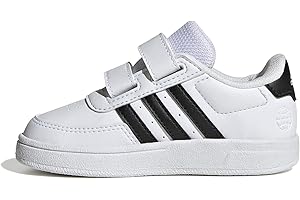 adidas Breaknet Lifestyle Court Two-Strap Hook-and-Loop Shoes, Zapatillas Unisex bebé