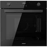 Cecotec Bolero Hexa M226001 M226001 Glass Black Multi-Function Built-in Oven 70L 2800W, 7 Functions, Display, Steam Base XXL,