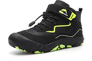 Geymxzik Kinder Barfußschuhe Unisex Wasserdicht Wanderschuhe Trekking Outdoor Kinderschuhe Sportschuhe Wasserdicht Barfussschuhe für Jungen Mädchen