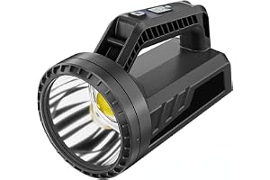 ERAY LED-ficklampa uppladdningsbar med sidostrålkastare