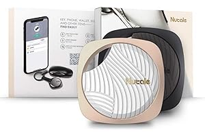 Nutale Focus 2Pcs Localisateur D'objets de Clé Portefeuilles - Trouver avec Application Bluetooth, iOS et Android, Fonction de Recherche communautaire, Bonne idée pour Vos Objets perdus
