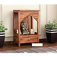 Santosha Decor Sheesahm Solid Wood Home Temple (Height: 60.96, Pre-Assembled)
