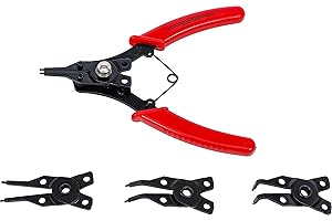 BGS DO IT YOURSELF BGS Diy 454 | Alicates de puntas con cabezas intercambiables | 160 mm | 5 piezas