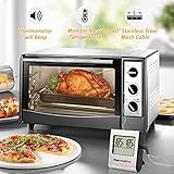 ThermoPro TP16 Digitales Bratenthermometer Ofenthermometer mit Timer für BBQ, Grill, Smoker - 