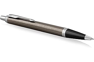 Parker IM Ballpoint Pen | Dark Espresso with Medium Point Blue Ink Refill | Gift Box