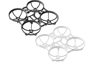 BETAFPV 2pcs Meteor65 Pro II Brushless Whoop Frame Kit 70mm Wheelbase | Aero-Shaped, Enlarger Battery Solt for LAVA 480mAh 1S Bat, Easy to Install Canopy II, for DIY FPV Drone like Meteor65 Pro II