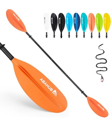 Set Di 2 Pagaie Pieghevoli In Alluminio E ABS Per Gommoni, Kayak E Barche Da Pesca – Leggere E Resistenti