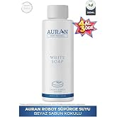 AURAN Beyaz Sabun Akıllı Robot S&uuml;p&uuml;rge Suyu, Sprey Mop Suyu, Robot S&uuml;p&uuml;rge Deterjanı Y&uuml;zey Temizleyici 250ml