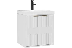 UEV Badrumsskåp med 2 dörrar i relief med hartshandfat 49 x 37,5 x 50