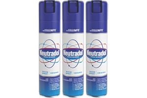 Neutradol Room Spray, Fast Acting Aerosol, Air Freshener for Home & Office, Odour Eliminator, Original, Multipack of 3 x 300ml