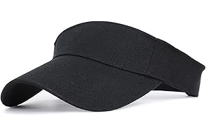 HERUAI Children's Visor Cap UV Protection Peaked Cap for 4-10 Years Girls Boys UPF 50+ Summer Hat Golf Tennis Cap Sports Hat Running Beach Visor Cap Breathable and Sweat-Absorbing Sun Hat Summer Cap