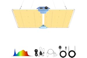 Phlizon PL2000 Led Grow Light pour plantes avec LED LM281B Dimmable Daisy Chain Lampe de croissance à spectre complet de croissance LED pour une couverture de 0.6 * 0.6 0,9x0,9,0.6 * 1.2m