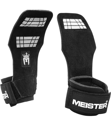 Harbinger Unisex's Power Gewichtheffen, Lederen Palm Bescherming Workout Fitness Handschoenen Zwart M Medium 11350750