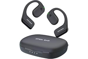 Uplayteck Open-Ear Kopfhörer, Bluetooth 5.3 Kopfhörer mit ENC Mikrofon, 3D-Stereoklang und HD-Soundqualität, Ultra Bequemes Design, 72 Standby-Zeit, IPX5 Wasserdicht Kopfhörer für Laufen und Fitness