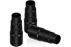 TREETRIBE 3 Pcs Universal Vacuum Cleaner Hose Adapter,Vacuum Clearner Adapter for Power Tools, Sander Dust Extraction Hose Adaptor for Makita Random Orbital Sander, Jigsaw, Circular Saw Reducer Accessories