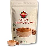 Ceylon Cinnamon Powder (500G / 17.64) | Ethically Sourced 100% Authentic True Ceylon | Cinnamon Ground | Dalchini Powder | Pr