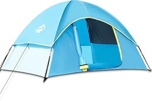 PUREBOX Camping Tent for S(1-2)/L(2-3) Person, Dome Tent, Easy Set Up Lightweight Tent Outdoor Tent for Camping, Hiking, Backpacking Tent