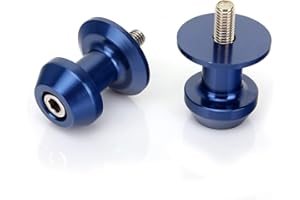 TARAZON 8mm Aluminio CNC Moto Basculante Bobina de Deslizadores Tornillo del Soporte para CBR 600 954 1000 RR/GSXR 600 750 1000 1100 1300/para ZX6R 10R/para Ducati