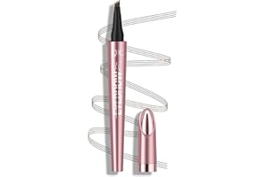 QIC Augenbrauenstift, Microblading Eyebrow Pencil, Wasserfest & Langanhaltend, Präzises Nachzeichnen für Natürliche & Volle Augenbrauen, Cruelty-Free (05 Brown)