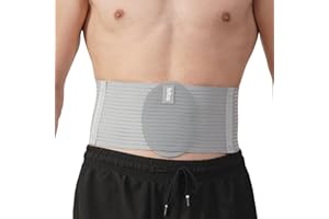 BELLTOP Pas do przepukliny pępkowej. Pas przepuklinowy dla mężczyzn / kobiet - pas brzuszny na przepuklinę: pępek, nacięcie, nadbrzusz, pas przepuklinowy (przepuklina pępkowa). Pas wyszczuplający dla kobiet i