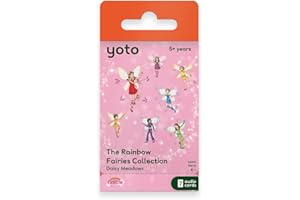 Yoto The Rainbow Fairies Collection by Daisy Meadows – 7 Kids Audio Cards for Use with Player & Mini All-in-1 Audio Device, Screen-Free Listening with Fun Playtime Bedtime Travel Stories, Ages 5+