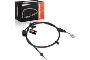 Frankberg Câble de Frein à main Essieu Avant Compatible avec C4 Grand Picasso I UA 1.6L-2.0L 2006-2013 C4 Picasso I MPV UD 1.6L-2.0L 2006-2013 Remplacer# 19961