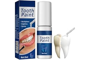 GENERISCH Zahnlack weiß,White Enamel Paint,Teeth Whitening Paint,Instant Whitening Dental Lacquer,Instant Teeth for Polish Fleckenentfernung,Paint Enamel,Whitening Tooth Paint,Sofortige Zahnaufhellungsfarbe