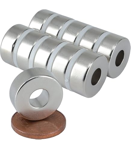 Scheibenmagnete mit Bohrung und Senkung - Neodym Scheibenmagnete Scheibenmagnete mit Bohrung und Senkung - Neodym Scheibenmagnete