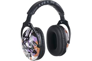 PROTEAR Kids SNR 28Db Protezioni Acustiche Per Bambini,Cuffie Antirumore Per Bambini, Protezione Dell'Udito D'Artifico, Compiti Domestici (Lila Graffiti)