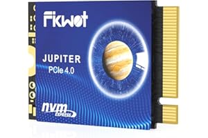 Fikwot M.2 2230 PCIe Gen4 NVMe 500GB SSD, Fino a 4850 MB/s in Lettura, Disco a Stato Solido Interno, Compatibile con Asus ROG Ally, Steam Deck, Microsoft Surface Pro(FX953)