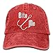 Produktbild Men's Vintage Dad Cowboy Hat Adjustable Gym Caps - Bite Me Fishing