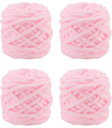 Breiwol 4 X 100g - Zacht Meerkleurig Garen Voor Haken En Breien - Ideaal Voor Pluche Projecten