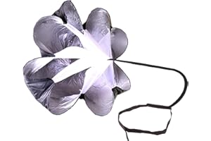 SINCHIC Running Parachute,56 Inch Speed Parachute Resistance Parachute Speed Training Parachute with Adjustable Strap Running Sprint Chute for Improving Speed Stamina Strength Football Soccer Drilling