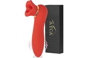 AYCA Vibradorador mujer juguetes eróticos Estimulador Vibrador de doble motor juguetes eróticos para pareja sexuales estimulador de clítoris vibrador 10 * 6 carga magnética(Rojo/138)