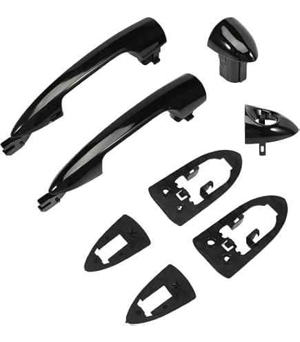 Set Maniglie Portiera Esterna Per Chevrolet Spark – Anteriore E Posteriore, Sinistra E Destra, 2010-2015, Sostituisce 95987921 95987920