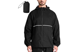SPEEDRUN Chubasquero Impermeable Hombre Ligero Chaqueta Impermeable Hombres Moto Chubasquero Plegable Running Deportivo Poncho Lluvia Senderismo Shubasquero Bicicleta Sport Outdoor