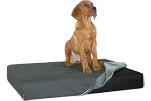 tierlando Quick-Cover Medic Matratzenschoner | 4-eckig Matratzenschoner Goofy | Pluto | Linus | Anton | Scotch (XXL - 145 x 85 x 8-20 cm, 02 Graphit)